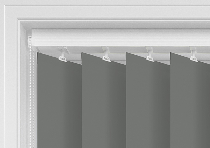 Trinity (FR Blackout), Seal Grey - Vertical Blind - Image 11